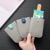 Ví đựng thẻ che giấu đa lớp OLVIDO da PU, hộp ID kéo 4 ngăn mỏng nam - chỉ 76.680₫ 7