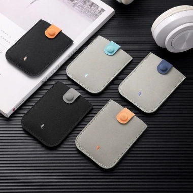 Ví đựng thẻ che giấu đa lớp OLVIDO da PU, hộp ID kéo 4 ngăn mỏng nam - chỉ 76.680₫