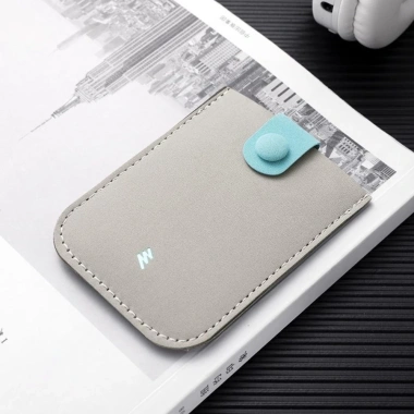Ví đựng thẻ che giấu đa lớp OLVIDO da PU, hộp ID kéo 4 ngăn mỏng nam - chỉ 76.680₫