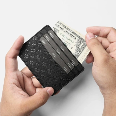 Ví đựng thẻ Nam Nữ HESTON - CARD HOLDER Mini đa ngăn, bền đẹp, giá 169.000₫ 6