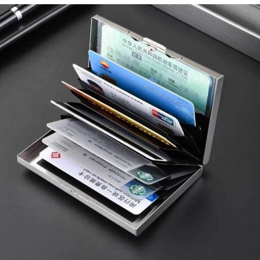 Ví đựng thẻ siêu mỏng nam nữ - Chặn thẻ tín dụng, ID, vỏ chống trộm, giá ưu đãi 38.000đ
