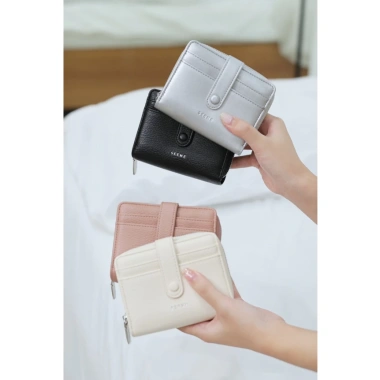 Ví đựng tiền nhiều ngăn khóa tròn SEEME Salim Wallet - Giá chỉ 180.000đ giảm mạnh 4