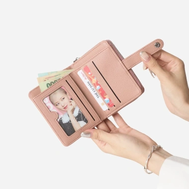 Ví đựng tiền nhiều ngăn khóa tròn SEEME Salim Wallet - Giá chỉ 180.000đ giảm mạnh 5