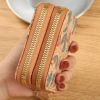 Ví đựng tiền xu ALLGIFT da PU ngắn, dây kéo đôi cổ điển cho nữ - Giá chỉ 90.504 VND 3