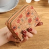 Ví đựng tiền xu ALLGIFT da PU ngắn, dây kéo đôi cổ điển cho nữ - Giá chỉ 90.504 VND 6