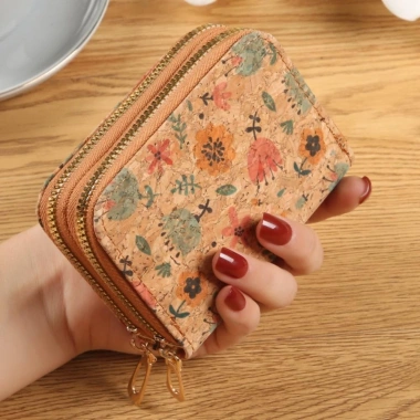 Ví đựng tiền xu ALLGIFT da PU ngắn, dây kéo đôi cổ điển cho nữ - Giá chỉ 90.504 VND 10 Ví đựng tiền xu ALLGIFT da PU ngắn, dây kéo đôi cổ điển cho nữ - Giá chỉ 90.504 VND 10