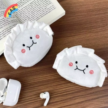 Ví đựng tiền xu bánh bao - Mặt dây chuyền, túi tai nghe, hộp chìa khóa VN 4 Ví đựng tiền xu bánh bao - Mặt dây chuyền, túi tai nghe, hộp chìa khóa VN 4