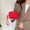 Ví đựng tiền xu da dây đeo cổ tay tháo rời - Ví dây kéo nhỏ cho nữ 5