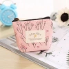 Ví đựng tiền xu đa năng CUY Túi cáp tai nghe in hoa, thiết kế gọn nhẹ tiện lợi 8