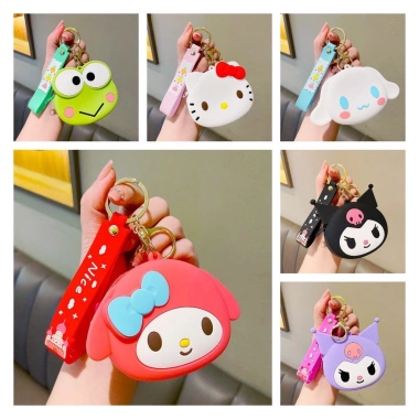 Ví đựng tiền xu Sanrio Melody Kulomi bền bỉ, khóa kéo cho nữ - Giá 30.240 VND 2 Ví đựng tiền xu Sanrio Melody Kulomi bền bỉ, khóa kéo cho nữ - Giá 30.240 VND 2