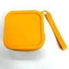 Ví đựng tiền xu silicon dây kéo - Túi đựng tai nghe dung lượng lớn, di động tiện lợi 7