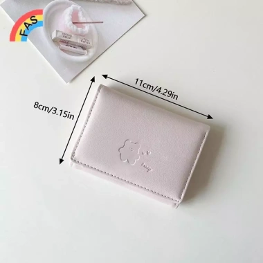 Ví Gấu Nữ Dễ Thương Đa Năng 3 Ngăn Gấp Đựng Tiền Thẻ - Giá chỉ 58.860 VND 9 Ví Gấu Nữ Dễ Thương Đa Năng 3 Ngăn Gấp Đựng Tiền Thẻ - Giá chỉ 58.860 VND 9