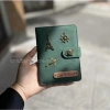 Ví hộ chiếu Free Charm khắc tên, chắc chắn, kháng nước, chống bụi - 180.000₫ 3