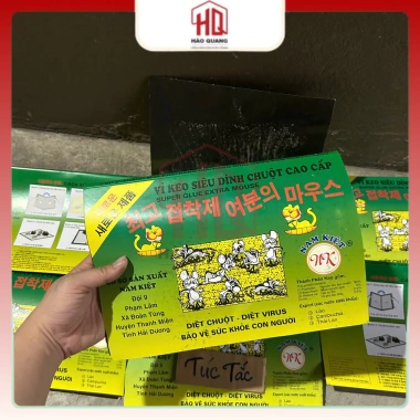 Vỉ Keo Dính Chuột Siêu Dính Nam Kiệt - Bẫy Chuột Không Độc Hại, An Toàn, Giảm 22%