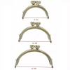 Ví khung kim loại OLVIDO Kiss Clasp 8.5-12.5cm - Túi vintage DIY, giá chỉ 56.100₫ 2