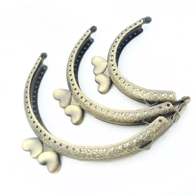 Ví khung kim loại OLVIDO Kiss Clasp 8.5-12.5cm - Túi vintage DIY, giá chỉ 56.100₫ 3