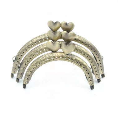 Ví khung kim loại OLVIDO Kiss Clasp 8.5-12.5cm - Túi vintage DIY, giá chỉ 56.100₫ 6