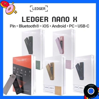 Ví lạnh Ledger Nano X chính hãng Pháp - Bảo mật cao, hỗ trợ Bluetooth, giảm giá tới 21 phần trăm, chỉ 3,6 triệu