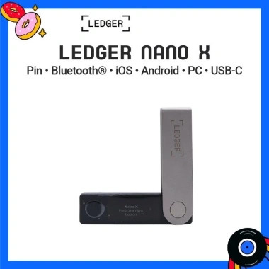 Ví lạnh Ledger Nano X chính hãng Pháp - Bảo mật cao, hỗ trợ Bluetooth, giảm giá tới 21 phần trăm, chỉ 3,6 triệu