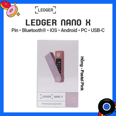 Ví lạnh Ledger Nano X chính hãng Pháp - Bảo mật cao, hỗ trợ Bluetooth, giảm giá tới 21 phần trăm, chỉ 3,6 triệu