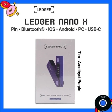 Ví lạnh Ledger Nano X chính hãng Pháp - Bảo mật cao, hỗ trợ Bluetooth, giảm giá tới 21 phần trăm, chỉ 3,6 triệu