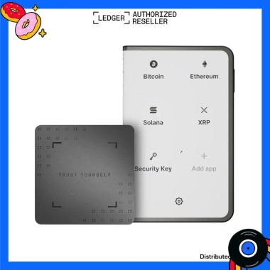 Ví lạnh Ledger Stax - Đại Lý Ủy Quyền, Bảo mật, Thiết kế Sang Trọng, Giá 11.830.000 VND