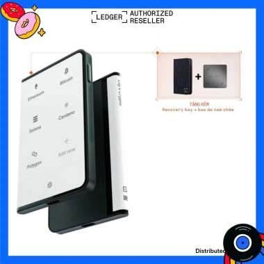 Ví lạnh Ledger Stax - Đại Lý Ủy Quyền, Bảo mật, Thiết kế Sang Trọng, Giá 11.830.000 VND 8