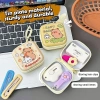 Ví Mini Capybara Dễ Thương Chống Thấm Nước Hộp Bảo Quản Di Động Cho Tiền Xu Nhỏ 3