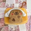 Ví Mini Capybara Dễ Thương Chống Thấm Nước Hộp Bảo Quản Di Động Cho Tiền Xu Nhỏ 8