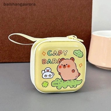 Ví Mini Capybara Dễ Thương Chống Thấm Nước Hộp Bảo Quản Di Động Cho Tiền Xu Nhỏ 10