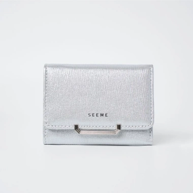 Ví mini da cá sấu SEEME Follie Wallet dáng ngắn, giảm giá 165k (giá gốc 212.850)
