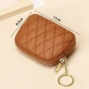 Ví mini da PU AllGIFT: Dây kéo di động, làm chìa khóa ô tô, giảm còn 41.364₫ 2
