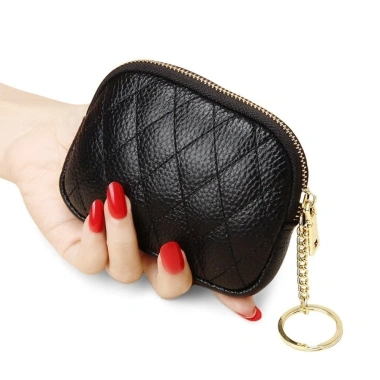 Ví mini da PU AllGIFT: Dây kéo di động, làm chìa khóa ô tô, giảm còn 41.364₫ 5