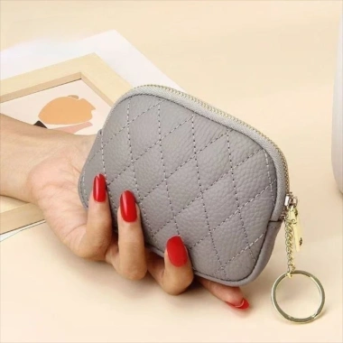 Ví mini da PU AllGIFT: Dây kéo di động, làm chìa khóa ô tô, giảm còn 41.364₫ 8
