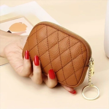 Ví mini da PU AllGIFT: Dây kéo di động, làm chìa khóa ô tô, giảm còn 41.364₫ 9