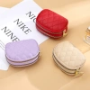 Ví mini da PU dây kéo đôi cho nữ - Tiền xu Mini, giao hàng, chỉ 53.600₫ 3