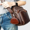 Ví Mini Da Thật MUQV Retro Dây Kéo, Túi Tiền Xu & Tai Nghe Bò, Thiết Kế Bule - 133k 3