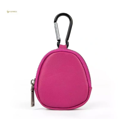 Ví Mini Da Thật MUQV Retro Dây Kéo, Túi Tiền Xu & Tai Nghe Bò, Thiết Kế Bule - 133k