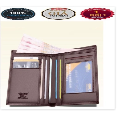 Ví Nam Da Bò Cao Cấp - Thiết Kế Thời Trang Mới, Giá 1.523.000 VND 6