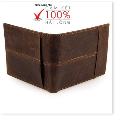 Ví nam da bò xịn 100% - Thiết kế thời trang, bền bỉ, giảm giá chỉ 899.500₫ 6 Ví nam da bò xịn 100% - Thiết kế thời trang, bền bỉ, giảm giá chỉ 899.500₫ 6