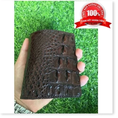 Ví nam da cá sấu 100% thời trang nam sang trọng bền bỉ giảm giá 20% chỉ 2,4 triệu