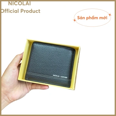 Ví nam da cao cấp chính hãng Nicolai - 100% da thật, full hộp, giảm còn 270.000₫ 5