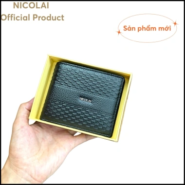 Ví nam da cao cấp chính hãng Nicolai - 100% da thật, full hộp, giảm còn 270.000₫ 8