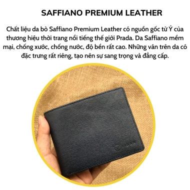 Ví nam khắc tên da bò thật Saffiano LIDAN bóp ngang hộp vintage thiệp đẹp quà tặng 6 Ví nam khắc tên da bò thật Saffiano LIDAN bóp ngang hộp vintage thiệp đẹp quà tặng 6