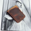 Ví nam mini da bò handmade - Mino Crafts - Da sáp cao cấp - Giá ưu đãi 350.000₫ 4