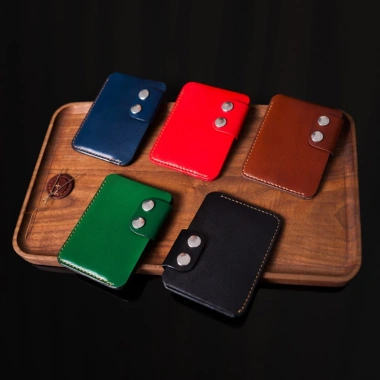 Ví nam mini da bò nhập khẩu Handmade, chất lượng, giá 350.000đ - Mino Crafts