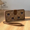 Ví Ngắn Nữ Jacquard Canvas Gấu Đa Màu Tương Phản - Giá Ưu Đãi 223.560₫ 6