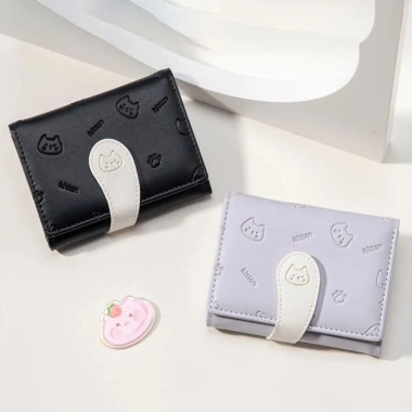 Ví Nhỏ AllGIFT Bé Gái – Túi ID Mèo Con, Dây Đeo Khóa PU, Tiền Nữ – 44.712₫ 4 Ví Nhỏ AllGIFT Bé Gái – Túi ID Mèo Con, Dây Đeo Khóa PU, Tiền Nữ – 44.712₫ 4