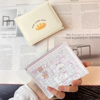 Ví nhỏ xinh da PU mini gọn gàng, tiện lợi, chỉ 45.000đ giảm giá 6