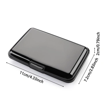 Ví Nhôm LCAION Đựng Thẻ Tín Dụng 1 RFID Chống Trộm Nam Nữ - 49.248 VND 2